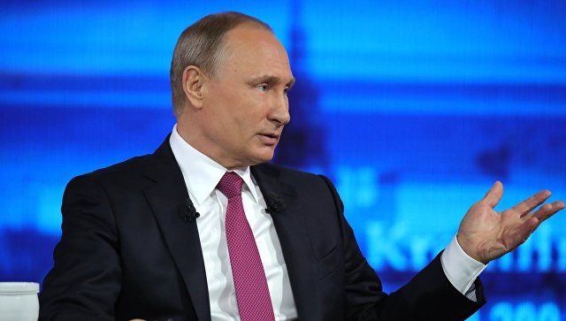 Путин во время «Прямой линии» дал поручение по «Муссону»
