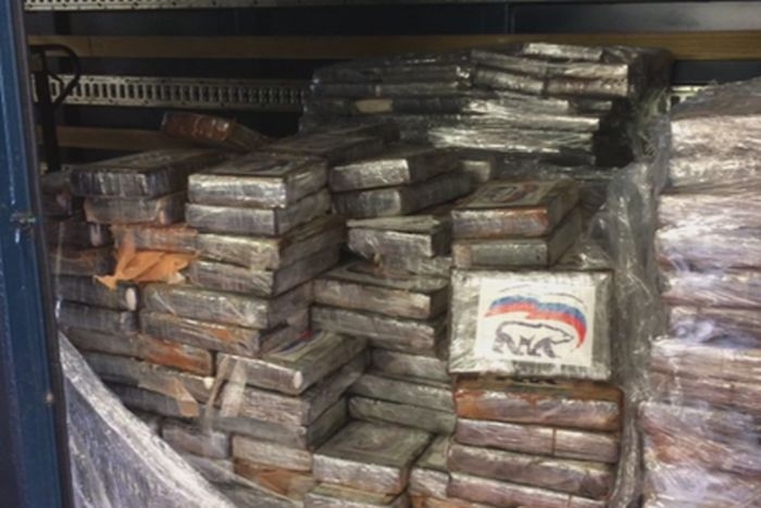 Две тонны кокаина с логотипом «Единой России» перехватили в Бельгии