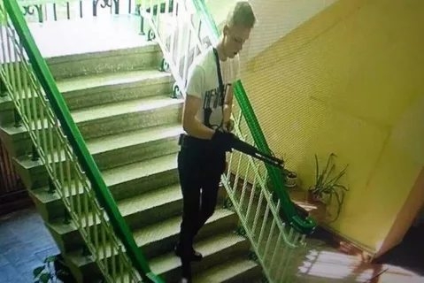 Опубликованы страшные фото керченского стрелка после самоубийства