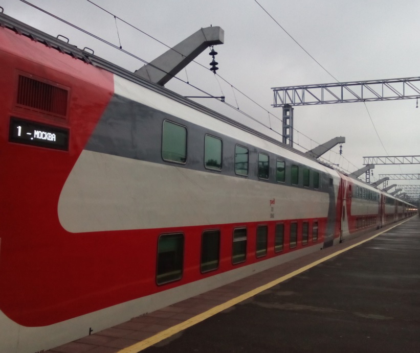 Поезд из Москвы в Крым может быть двухэтажным