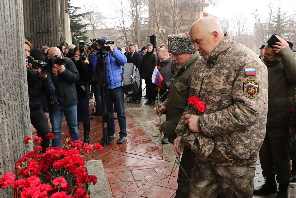 В Крыму почтили память погибших во время Русской весны