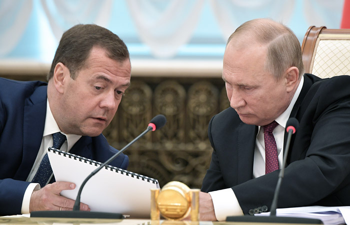 доходы Путина и Медведева
