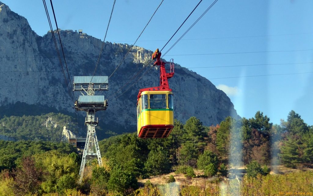 Гора ай петри в крыму канатная дорога фото