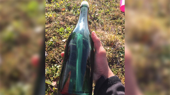 Автора обнаруженного на Аляске письма в бутылке нашли в Севастополе