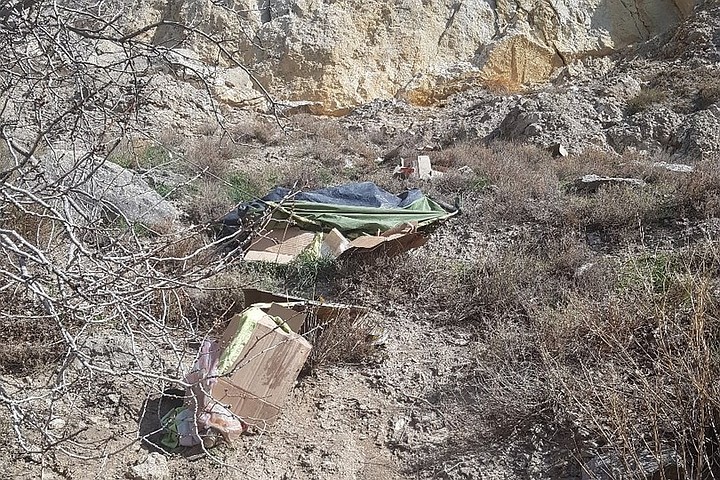 В Крыму нашли труп женщины, два года прожившей отшельницей в палатке