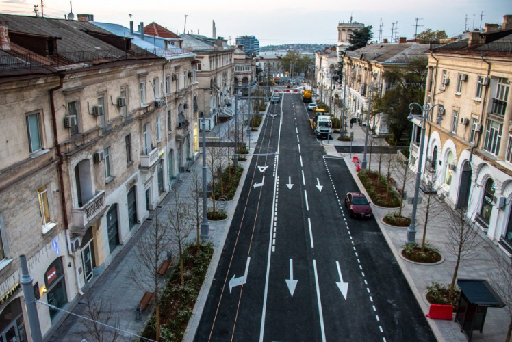 На фасады центральных улиц Севастополя потратят 300 млн рублей