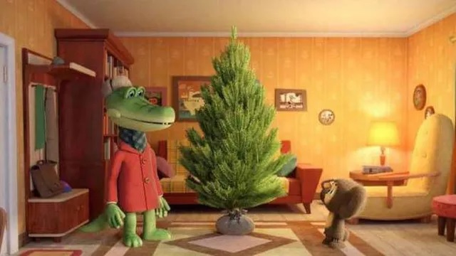 31 декабря «Союзмультфильм» покажет новогоднюю серию о Гене и Чебурашке