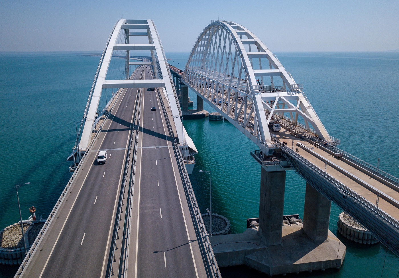 С 2018 года по Крымскому мосту проехало 14 млн автомобилей