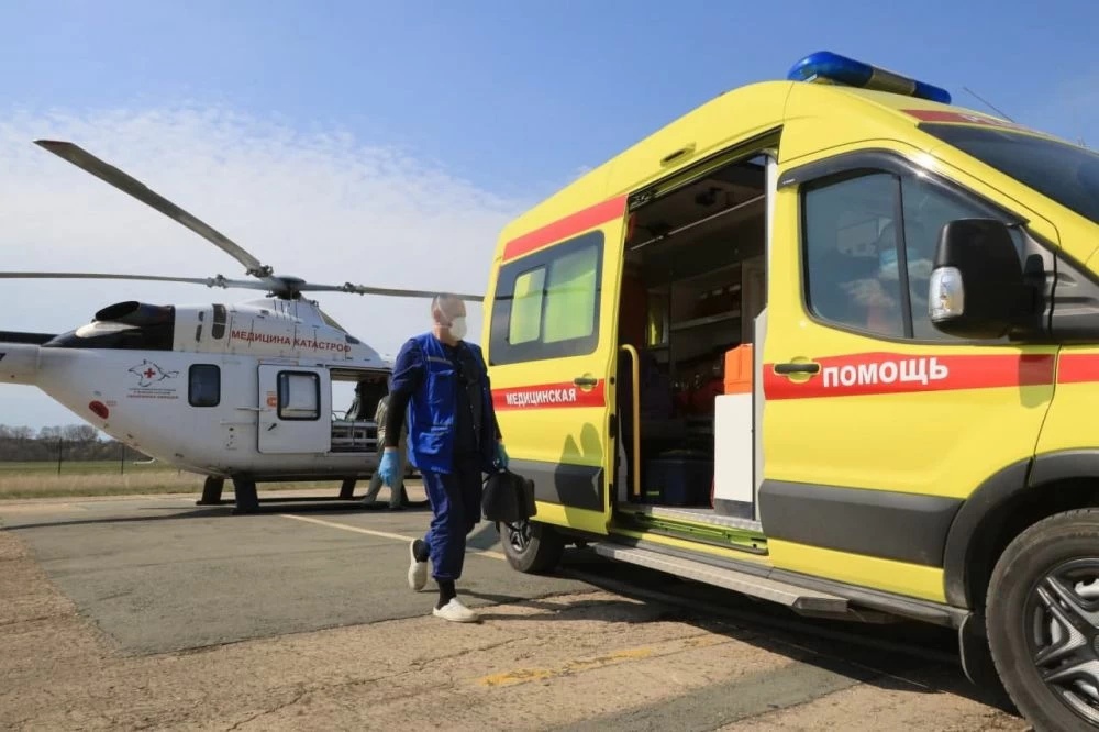 В Крыму построят 20 вертолетных площадок для санавиации