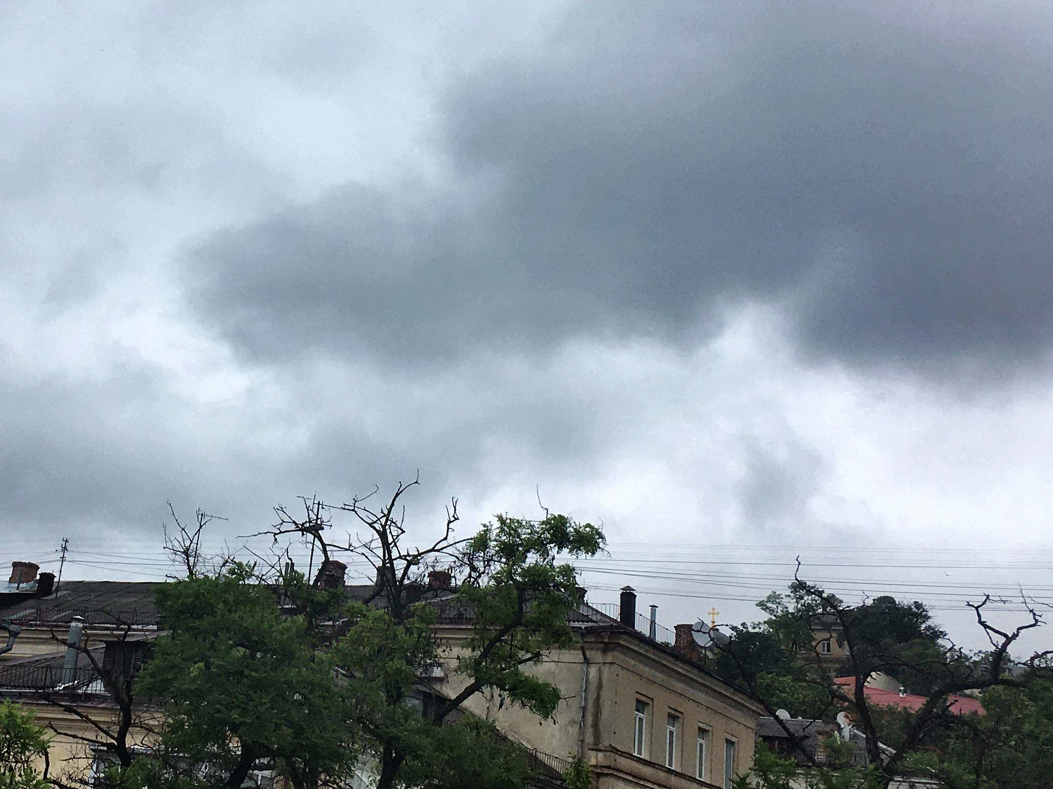 Две месячные нормы осадков выпало в районе Херсонесского маяка в Севастополе