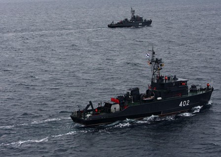 Экипажи тральщиков ЧФ отработали противоминные действия в Черном море