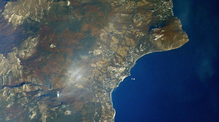Балаклавский космонавт сделал свежий снимок Крыма с борта МКС