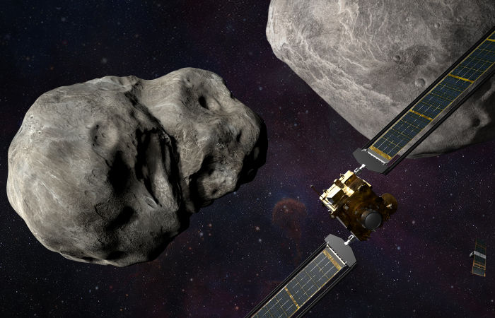 NASA и SpaceХ ударят космическим кораблем по астероиду
