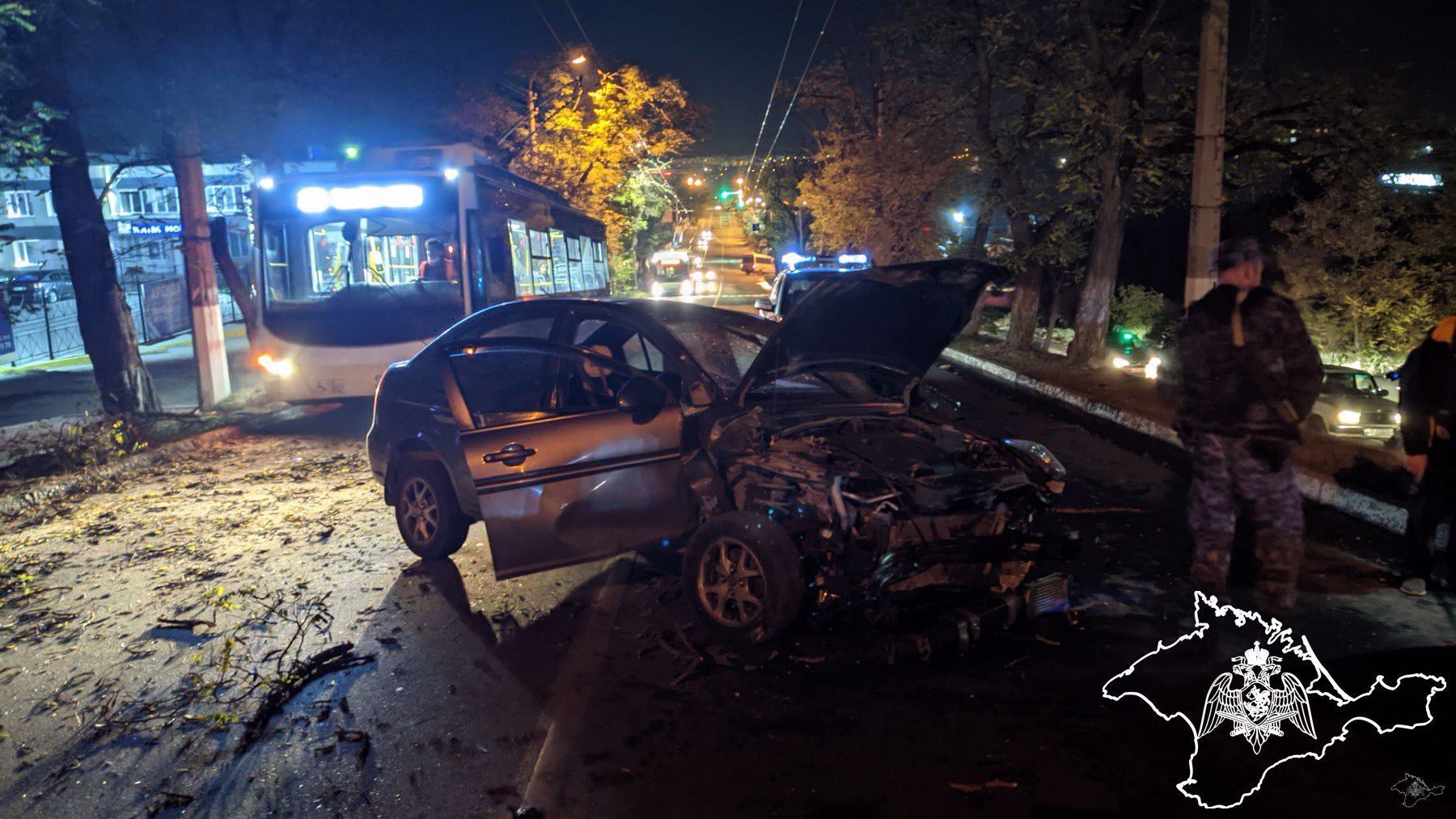В Севастополе пьяный водитель устроил ДТП, есть пострадавшие
