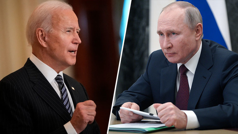Путин в новогоднем послании Байдену заявил о возможности наладить российско-американский диалог