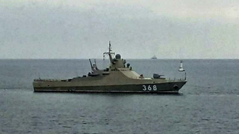 Новый патрульный корабль ЧФ прибыл в Севастополь для испытаний