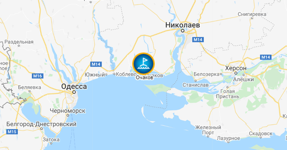 Украина начала строительство двух военно-морских баз