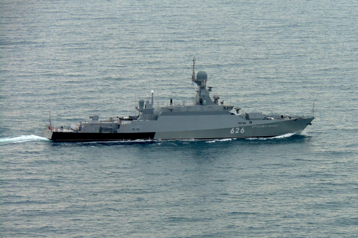 Малый ракетный корабль Черноморского флота идет в Средиземное море на боевую службу