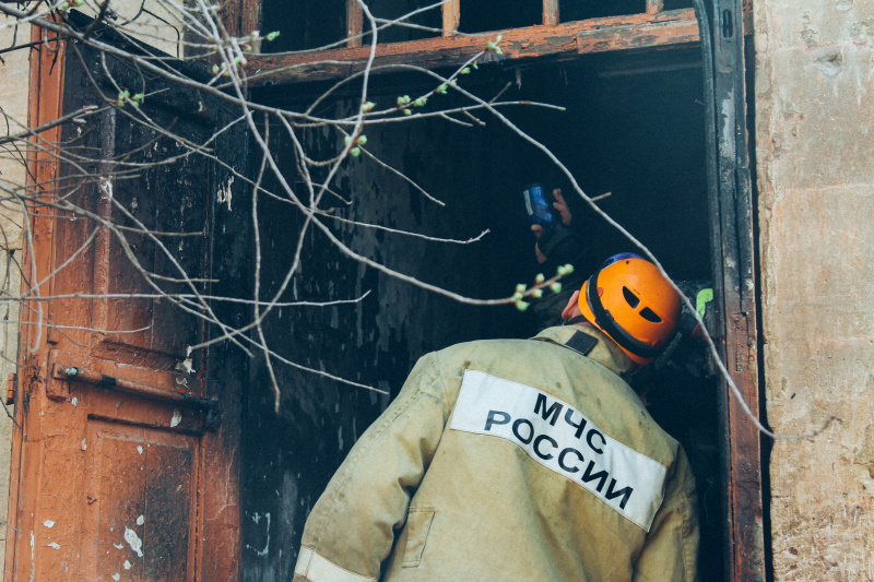 Утром 1 января: в Севастополе при пожаре погиб человек
