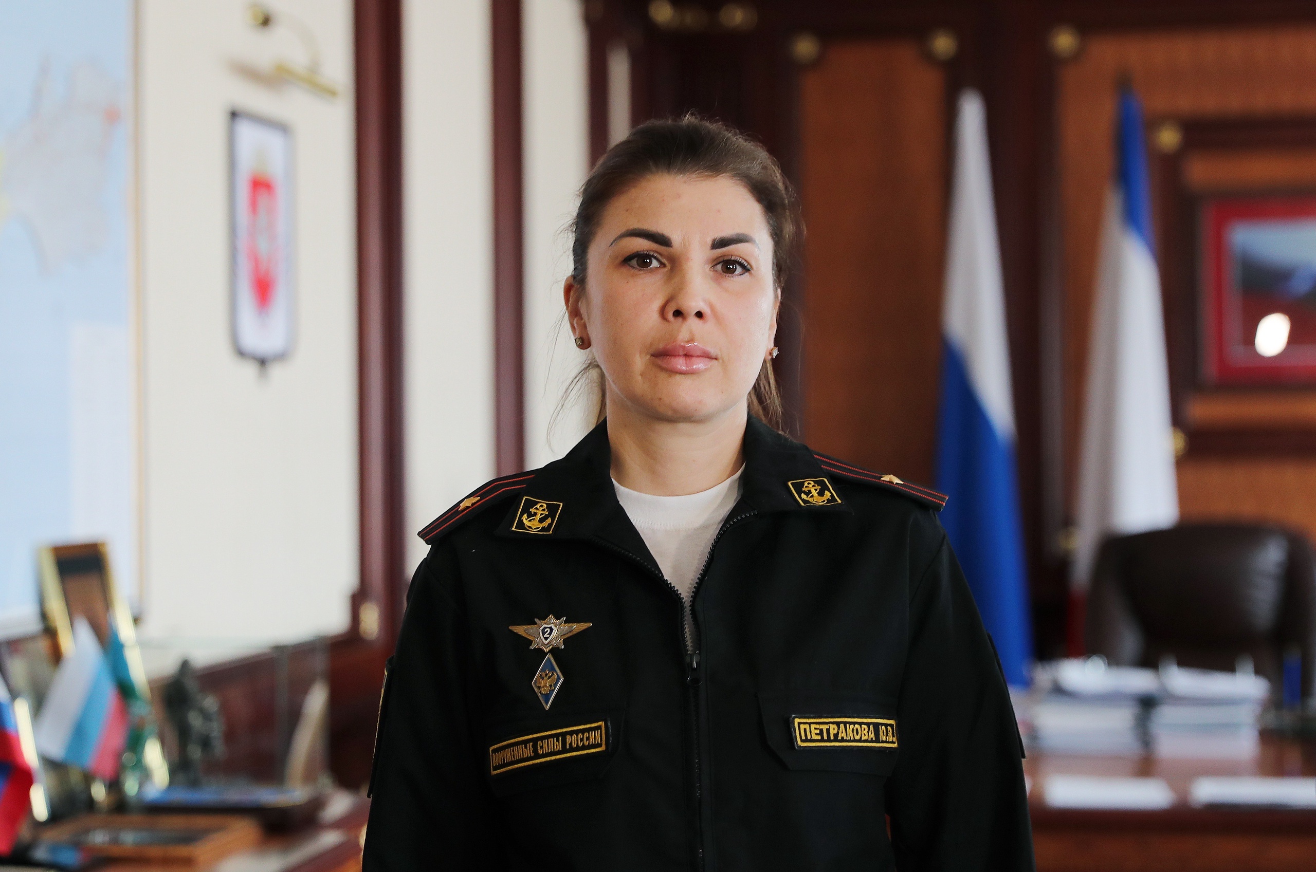 В Крыму за мужество наградили девушку-майора и еще 48 участников спецоперации