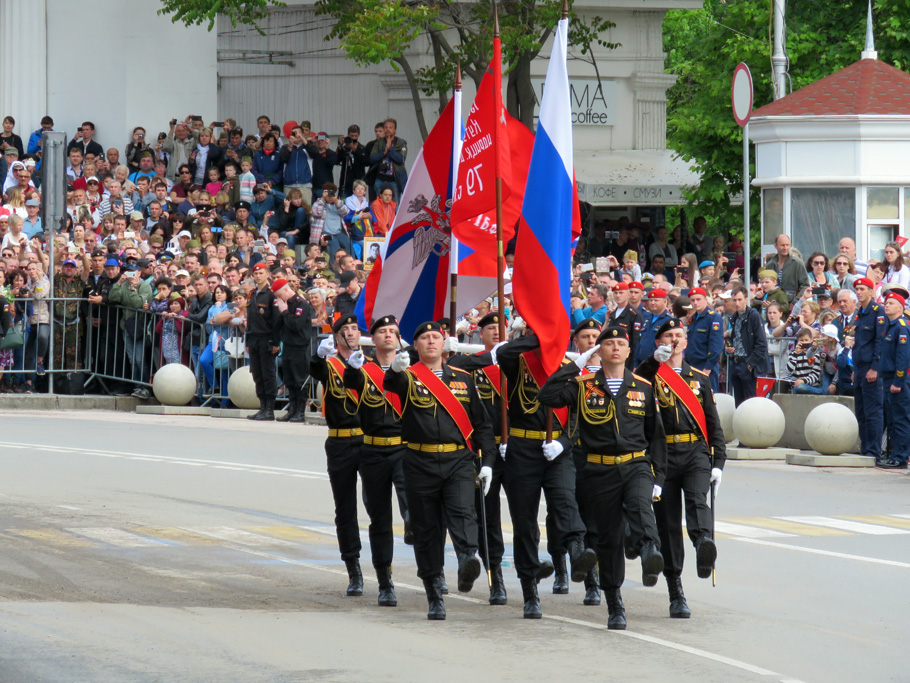 В гарнизоне Севастополя начинаются тренировки парада ко Дню Победы
