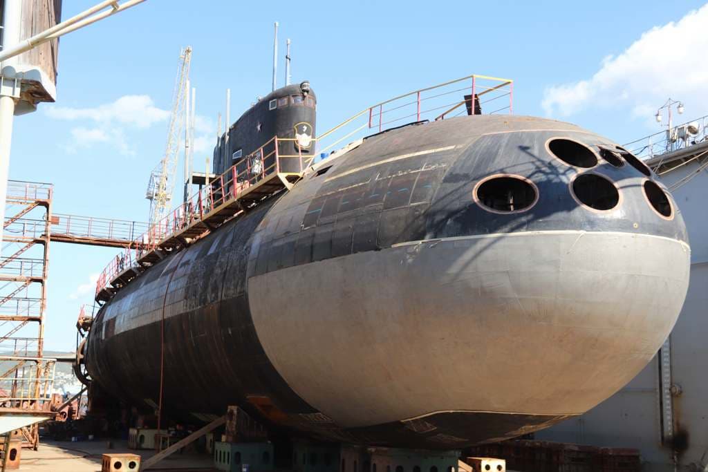 Подводная лодка «Алроса» Черноморского флота возвращается в боевой строй