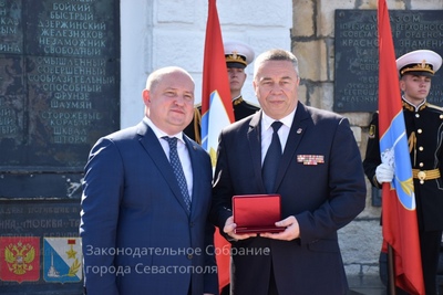 Депутат заксобрания Василий Зубенко получил Орден «За заслуги перед Отечеством» II степени