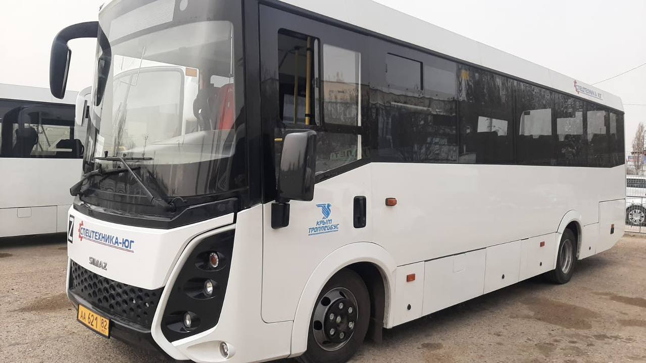 На маршрут Симферополь – Феодосия запустили новые автобусы