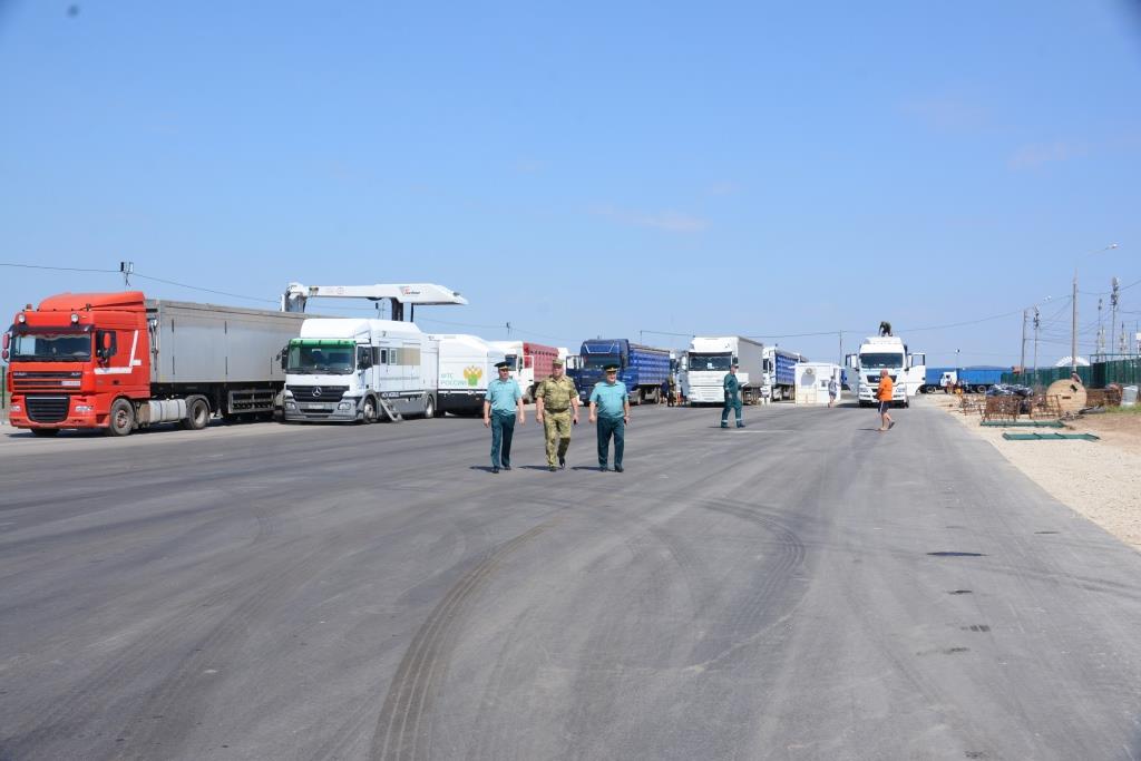 В Крыму увеличилась пропускная способность автомобильных пунктов пропуска на границе