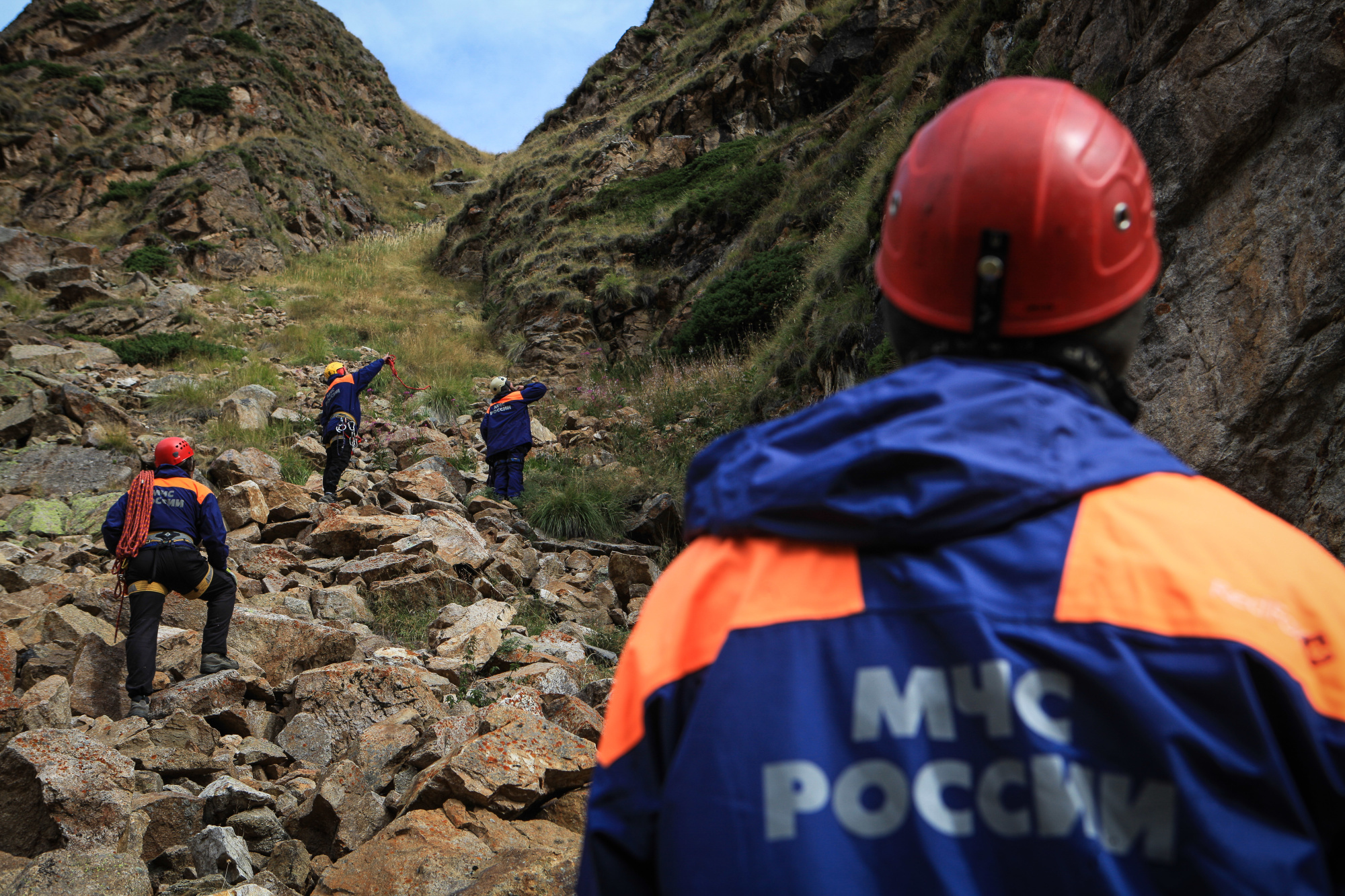 Крымского туриста эвакуировали с горной вершины в Кабардино-Балкарии