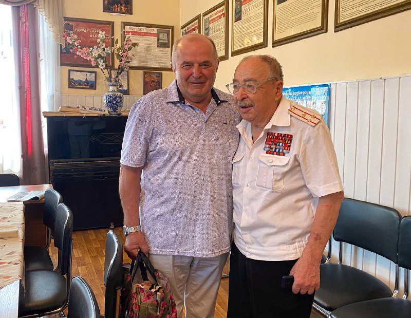 «Мы — севастопольцы» поздравили ветерана Василия Кондакова с юбилеем