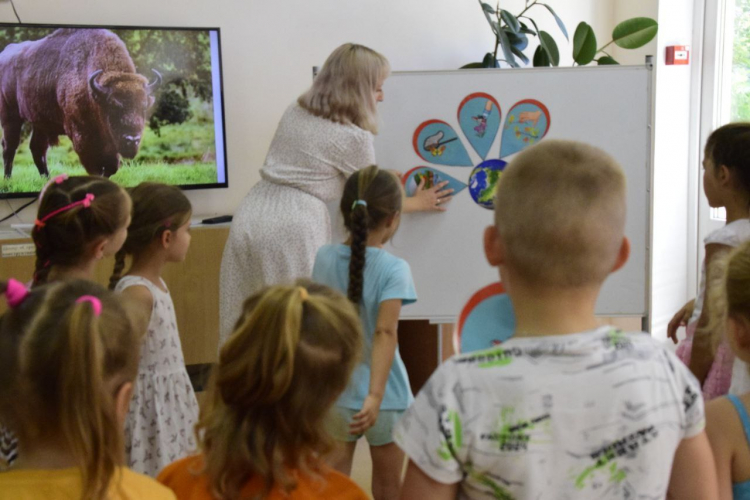 В Севастополе для дошкольников проходят занятия на тему экологии