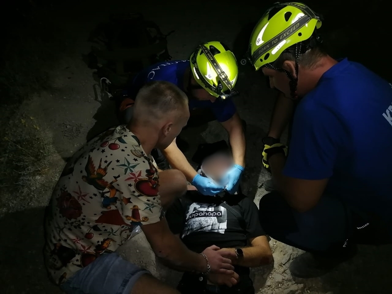 Турист упал со скалы в Судаке