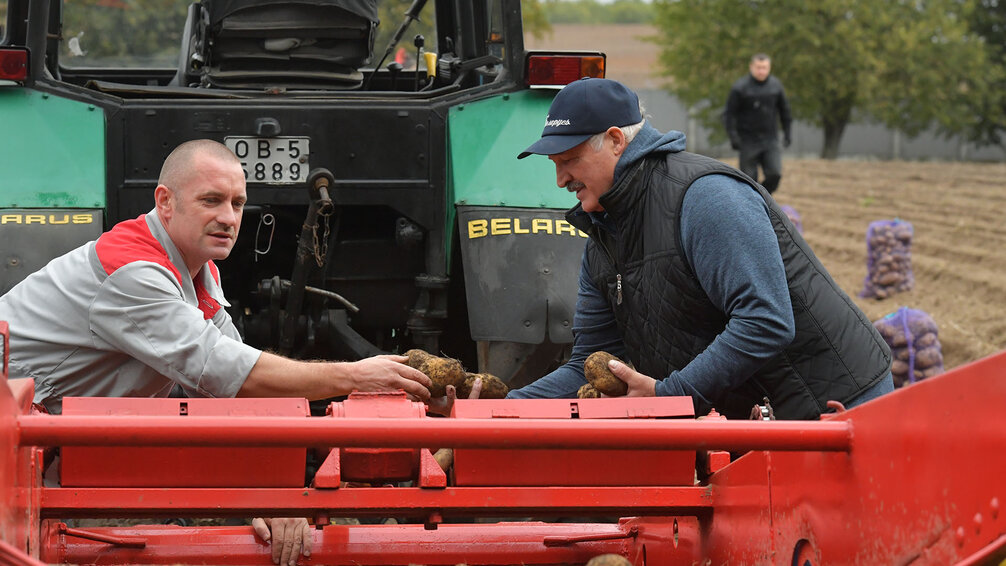 «Будем сеять хлеб и передавать в Европу»: Лукашенко подарит Путину трактор