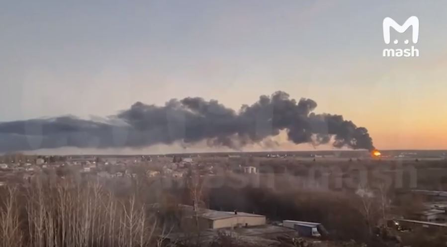 В Курской области беспилотник атаковал аэродром