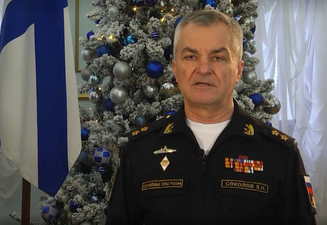 Командующий Черноморским флотом поздравил военнослужащих и ветеранов флота с наступающим Новым годом