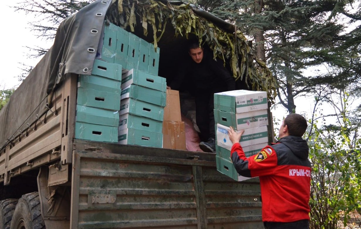 Крымским участникам СВО отправили новую партию гуманитарной помощи