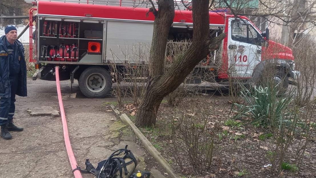 На востоке Крыма при пожаре в пятиэтажке погиб человек