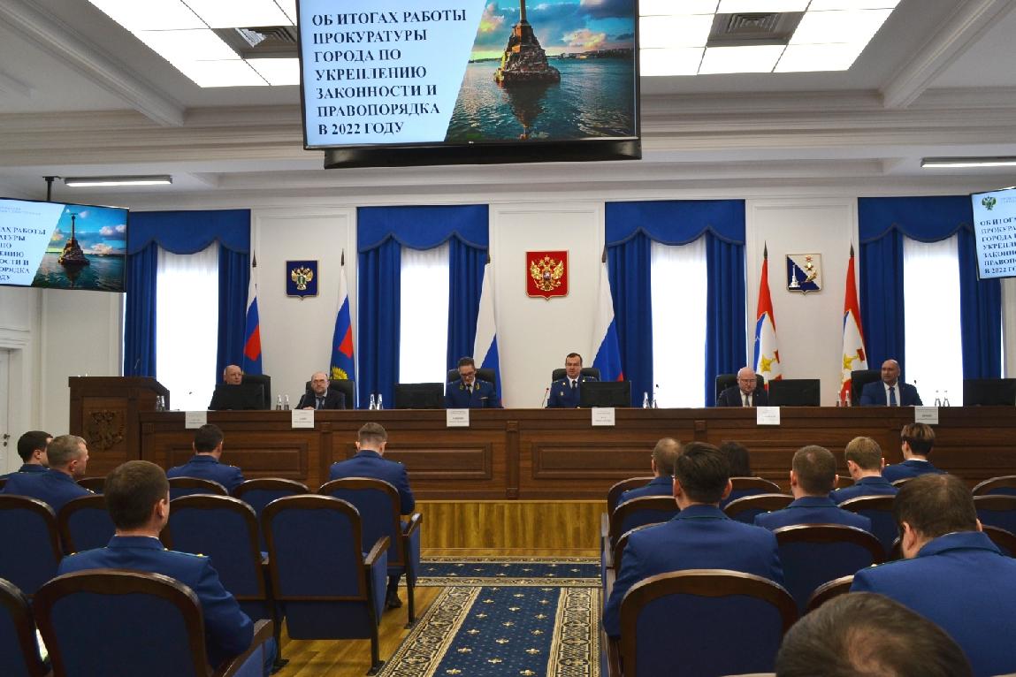 Прокуратура Севастополя отчиталась о результатах работы в 2022 году