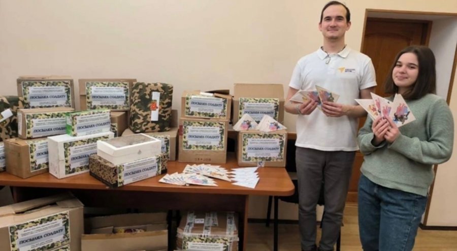 В зону специальной военной операции отправили 17 тысяч писем и 7 тонн гумпомощи из Севастополя