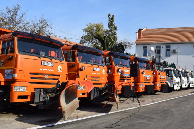 В Севастополе коммунальные и дорожные службы готовы к непогоде