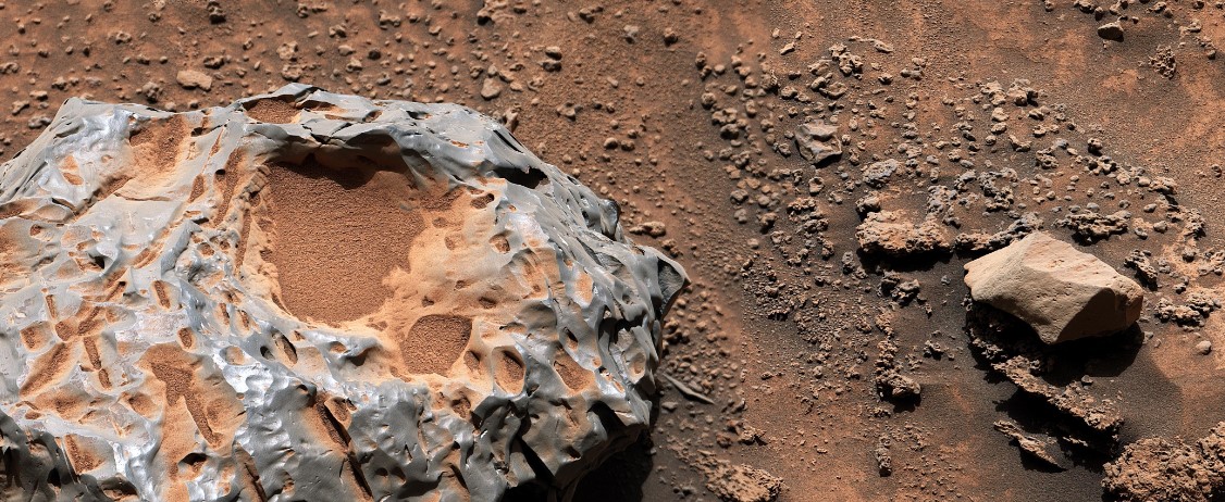 Необычный метеорит нашли на Марсе: он никелиевый