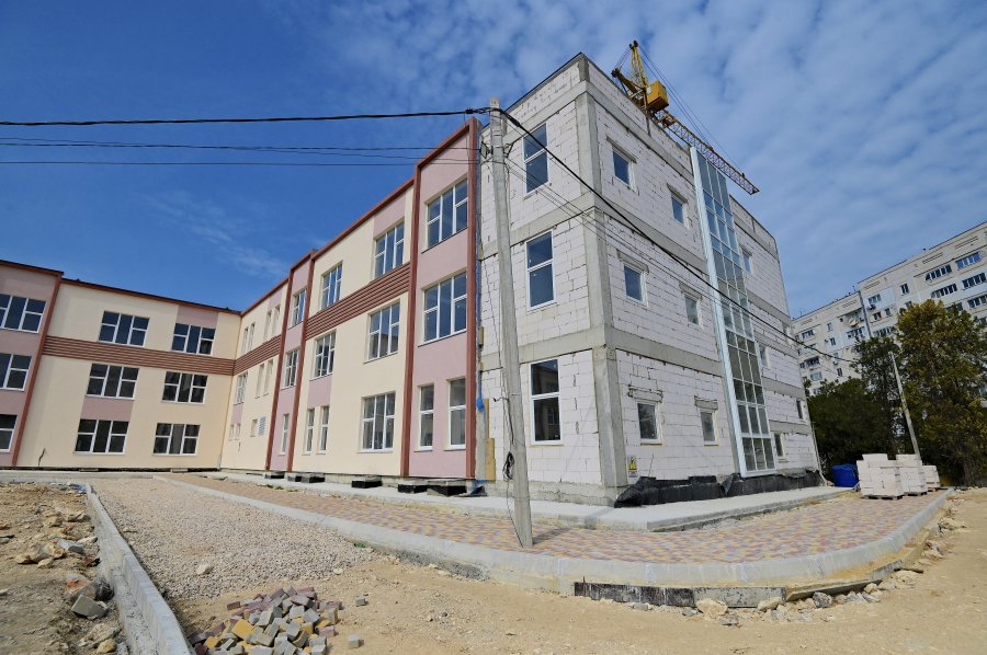 В Севастополе в следующем учебном году заработает новый корпус школы № 54