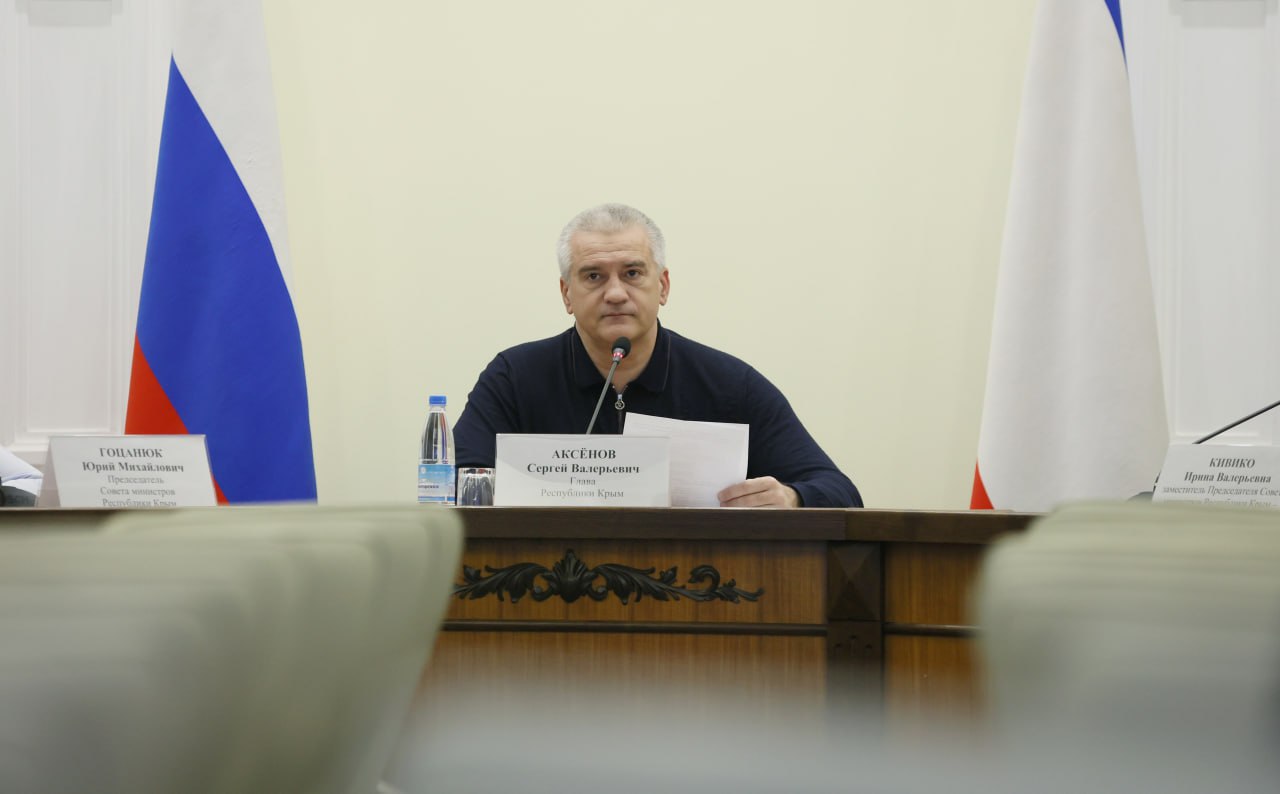 Аксенов рассказал о строительстве оборонительной линии в Крыму