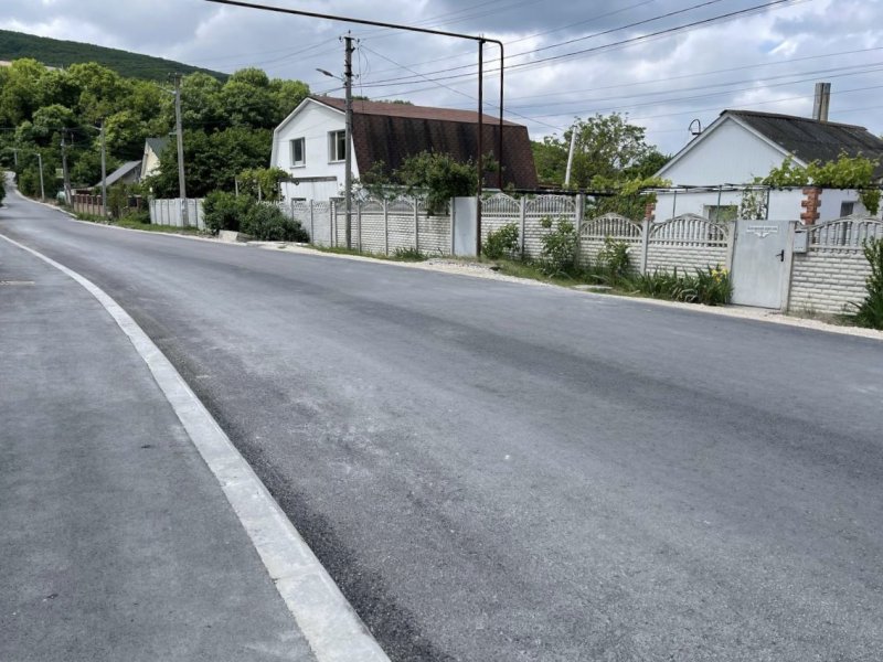 В Терновке отремонтировали 1,3 км автомобильной дороги