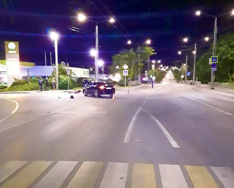 В Севастополе произошло ДТП с участием несовершеннолетнего водителя питбайка