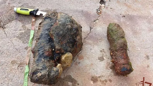 В море у берегов Севастополя нашли взрывоопасные предметы времен ВОВ