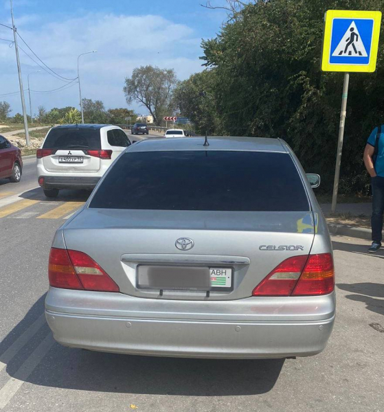 В Севастополе сотрудники ГИБДД выявили незаконно ввезенный автомобиль из Абхазии