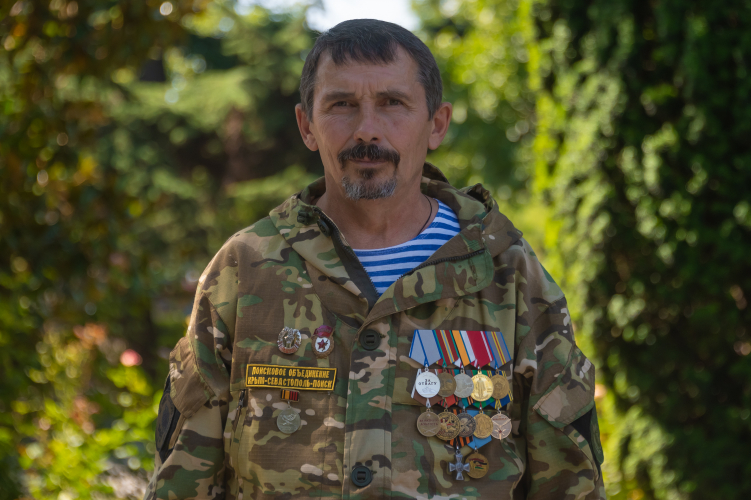 Севастополец получил медаль «За отвагу»