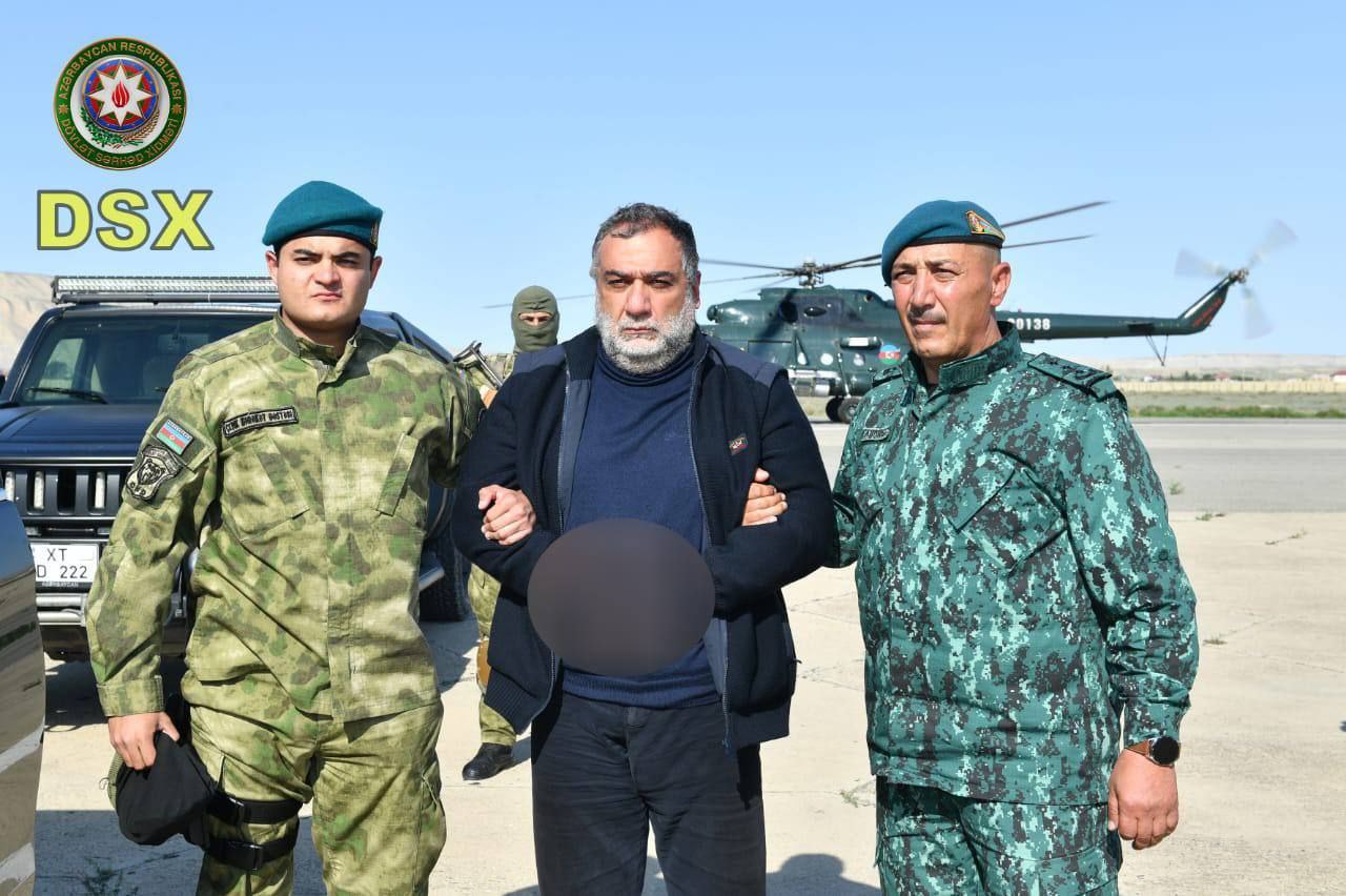 Глава Карабаха Рубен Варданян задержан и доставлен в Баку